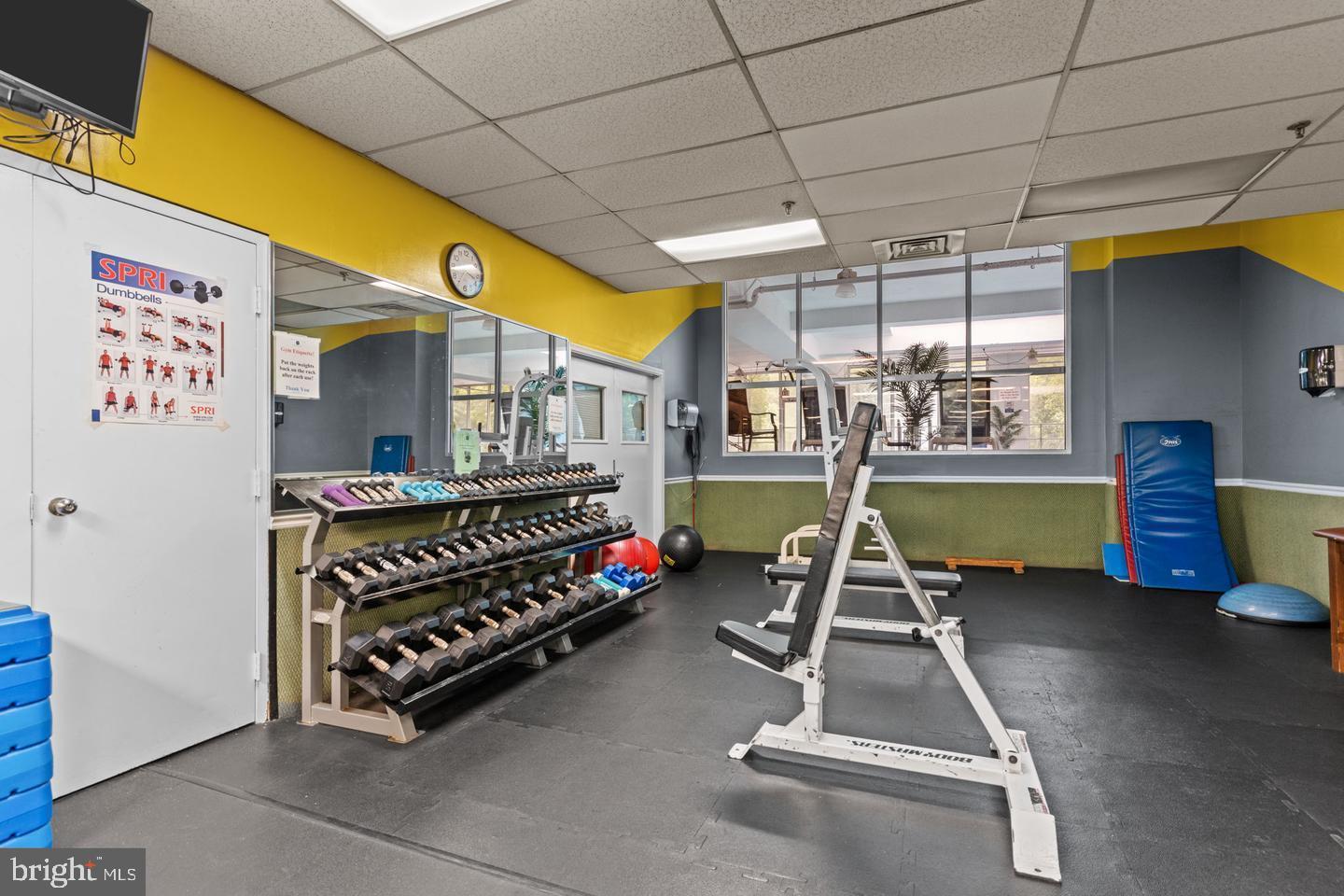 3900 West Ford Road, Unit 14K Philadelphia, PA 19131 - Photo 51 of 53 Bright and inviting fitness space for workouts.