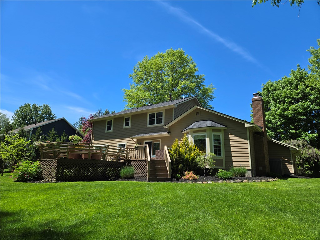1081 Bright Stream Way Webster, NY 14580 - Photo 46 of 50 A rear view from the play set.