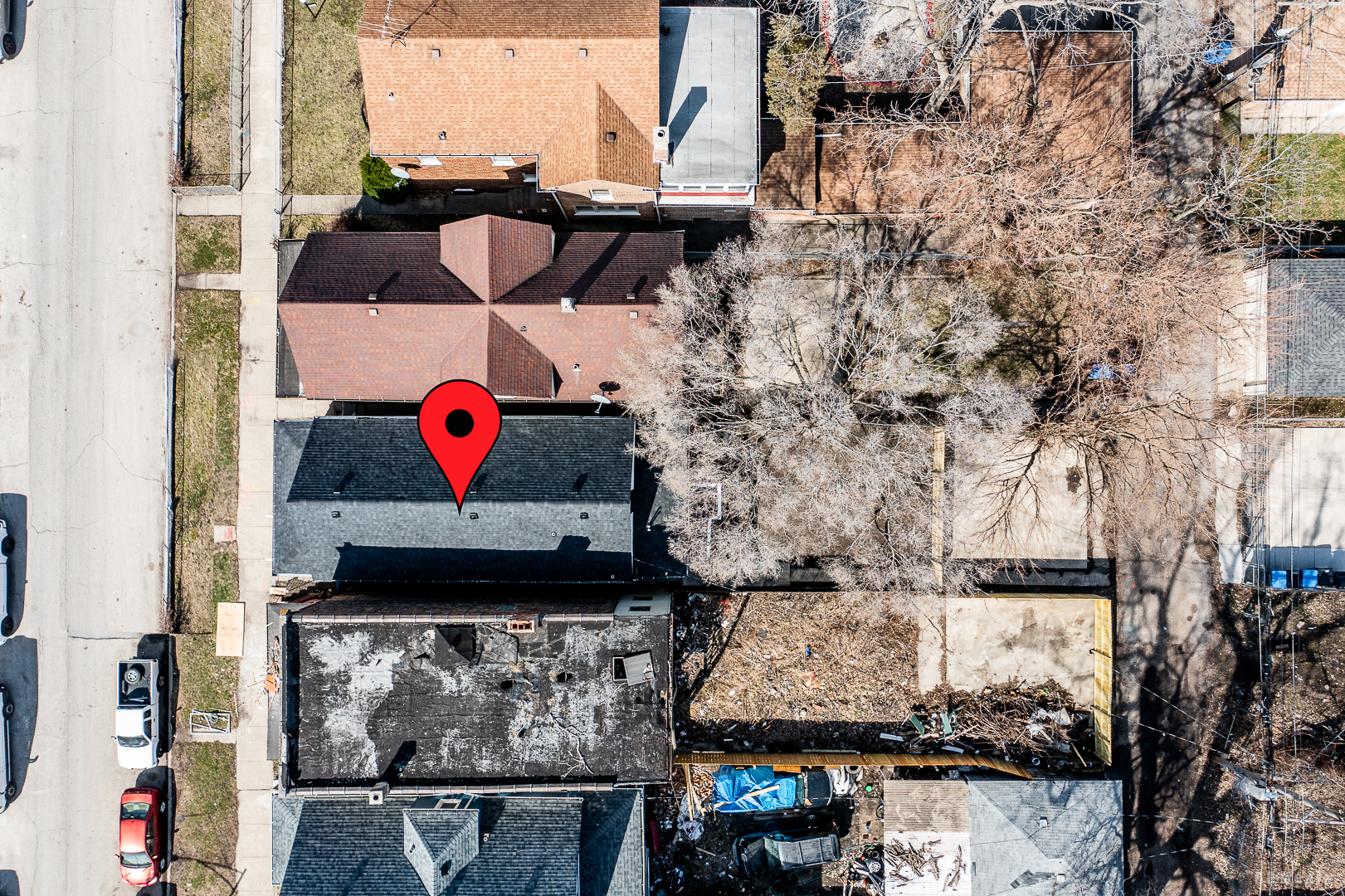7307 South Peoria Street Chicago, IL 60621 - Photo 37 of 45 a bird view of a house
