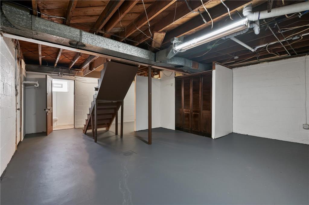3593 Middleboro Road Pittsburgh, PA 15234 - Photo 14 of 20 a view of an empty room with wooden roof