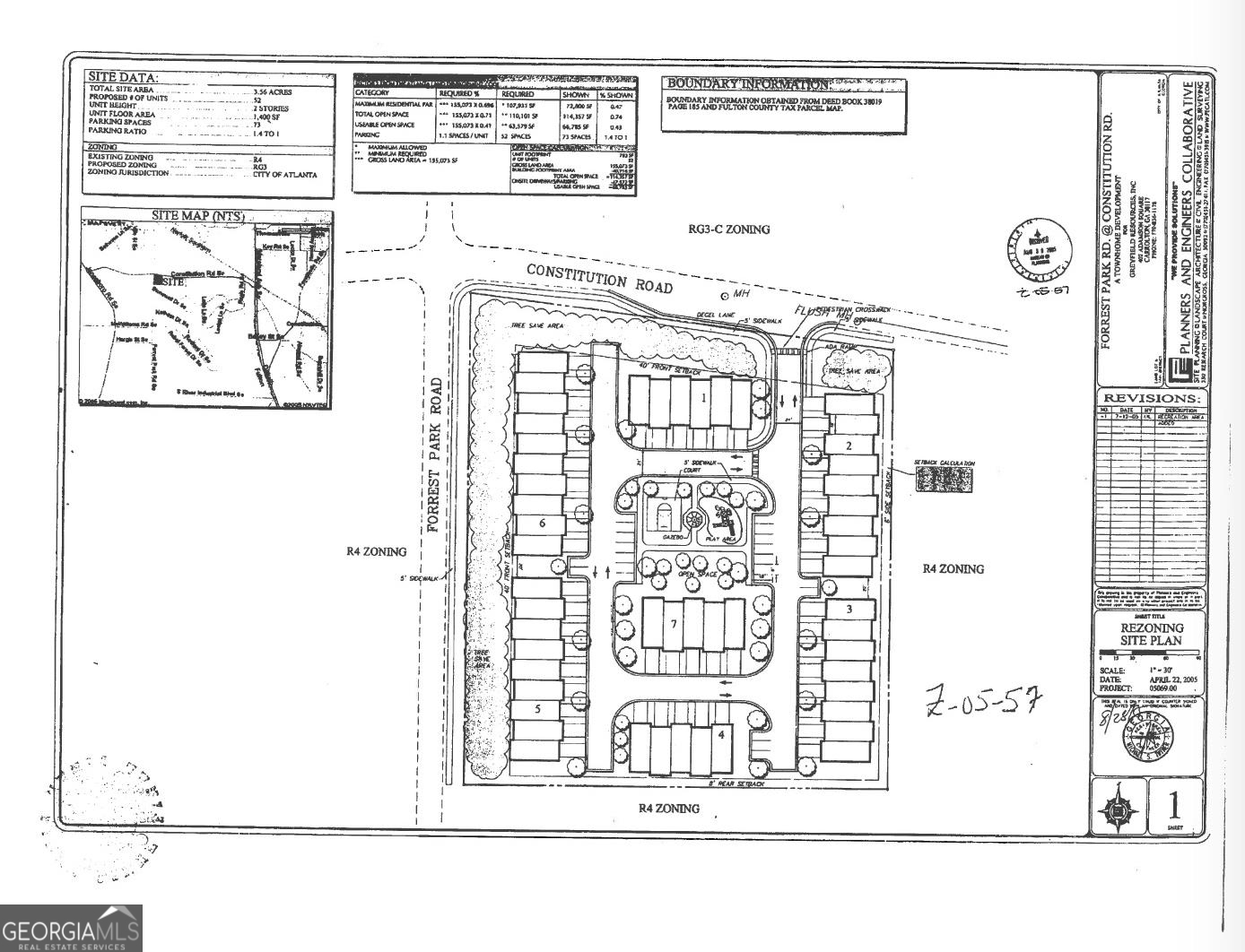 0 Constitution Road Southeast Atlanta, GA 30315 - Photo 2 of 6 a black and white photo of a living room