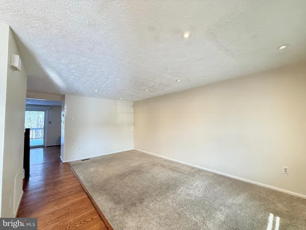 a view of empty room