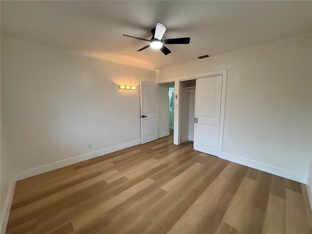wooden floor in an empty room