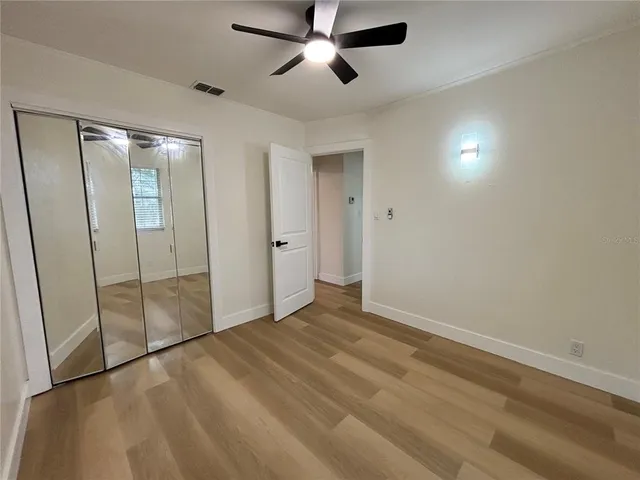 wooden floor in an empty room