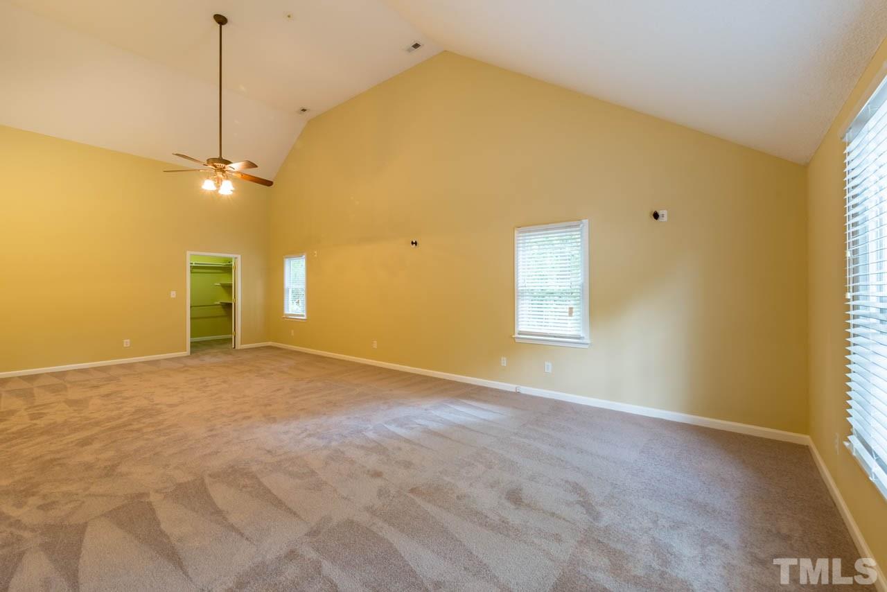 3608 Singleleaf Lane Raleigh, NC 27616 - Photo 14 of 23 a view of a livingroom with a ceiling fan and window