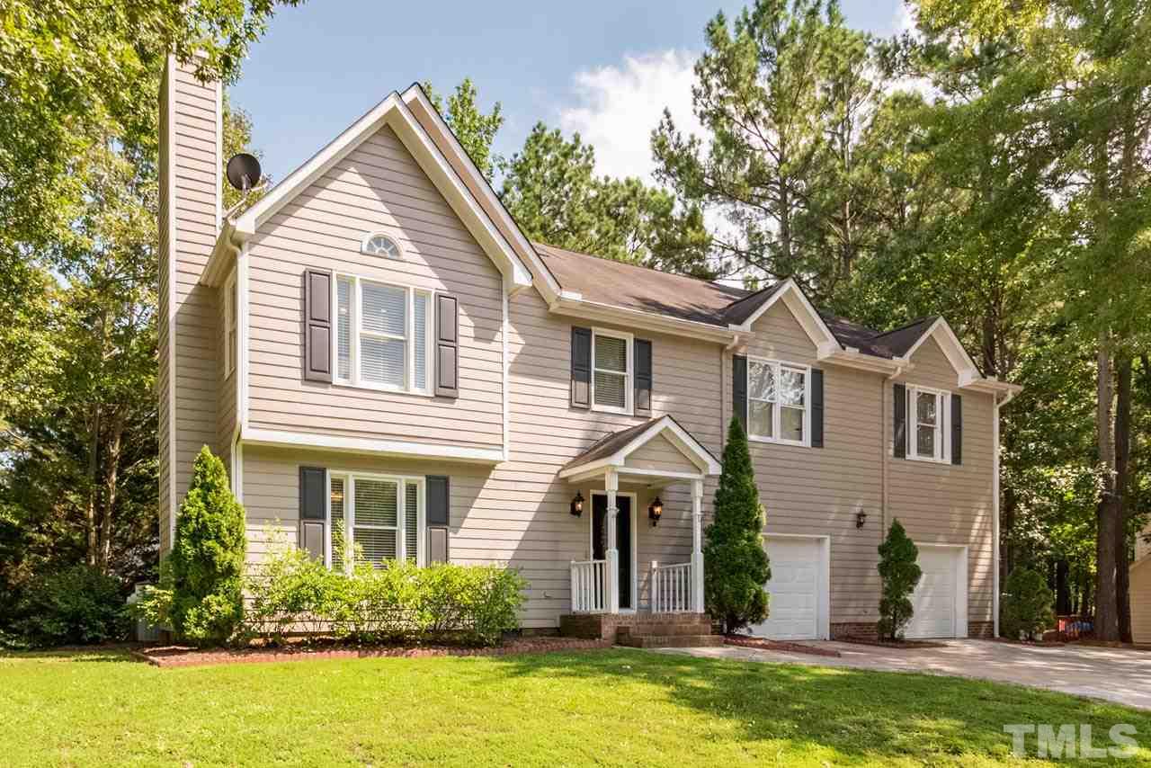 3608 Singleleaf Lane Raleigh, NC 27616 - Photo 23 of 23 a front view of a house with a yard