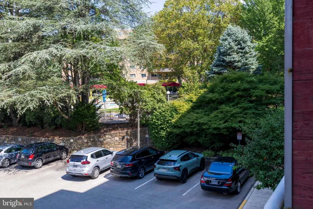 a car parked in front of a house
