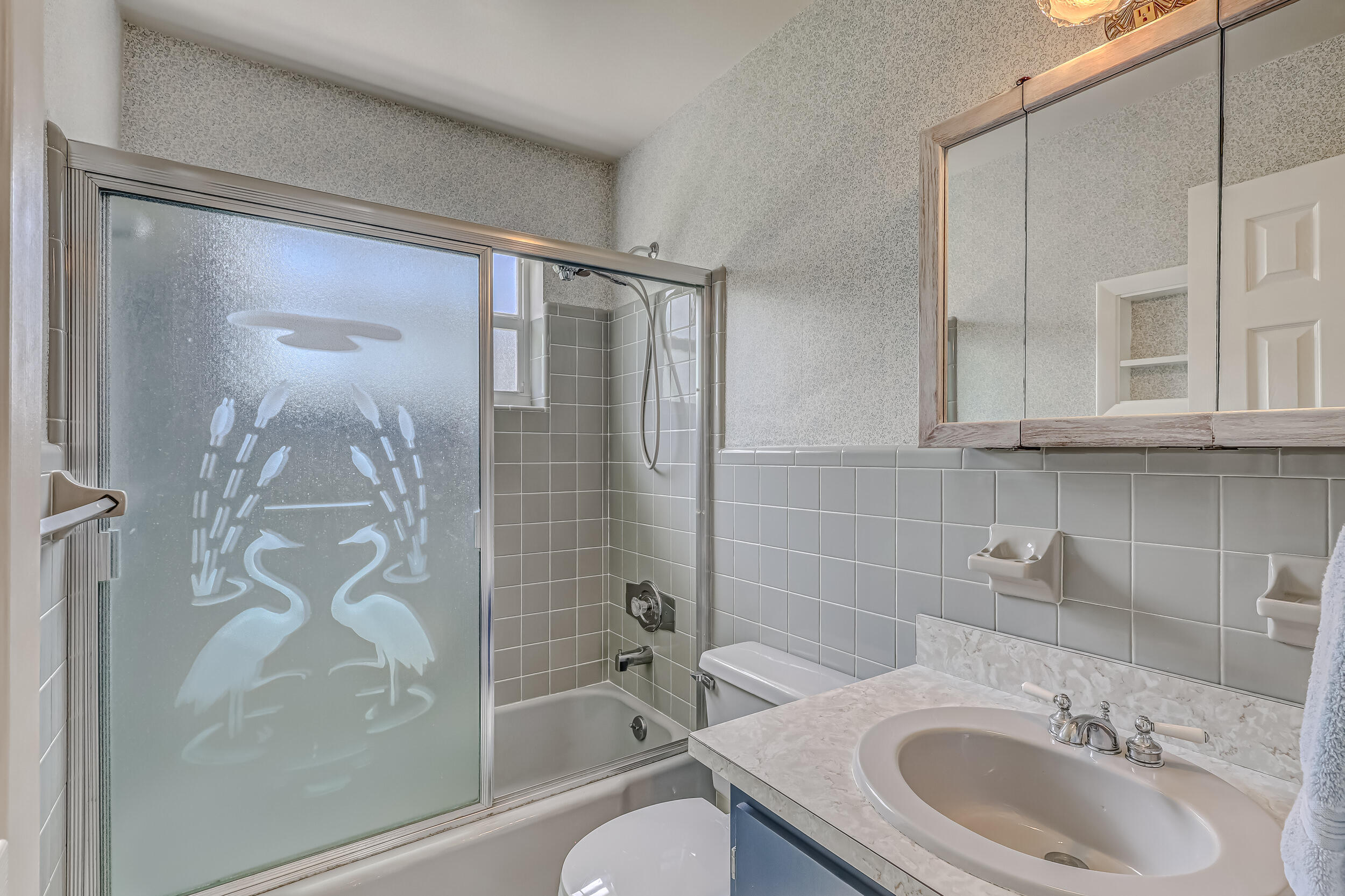 1618 Maypop Road West Palm Beach, FL 33415 - Photo 35 of 81 a bathroom with a sink toilet and shower