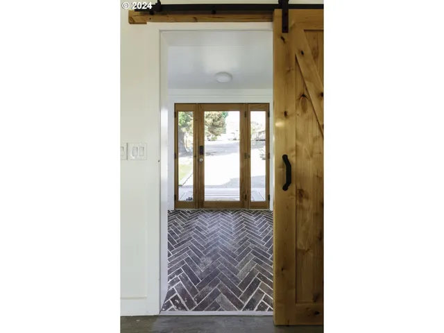 a view of front door of a house