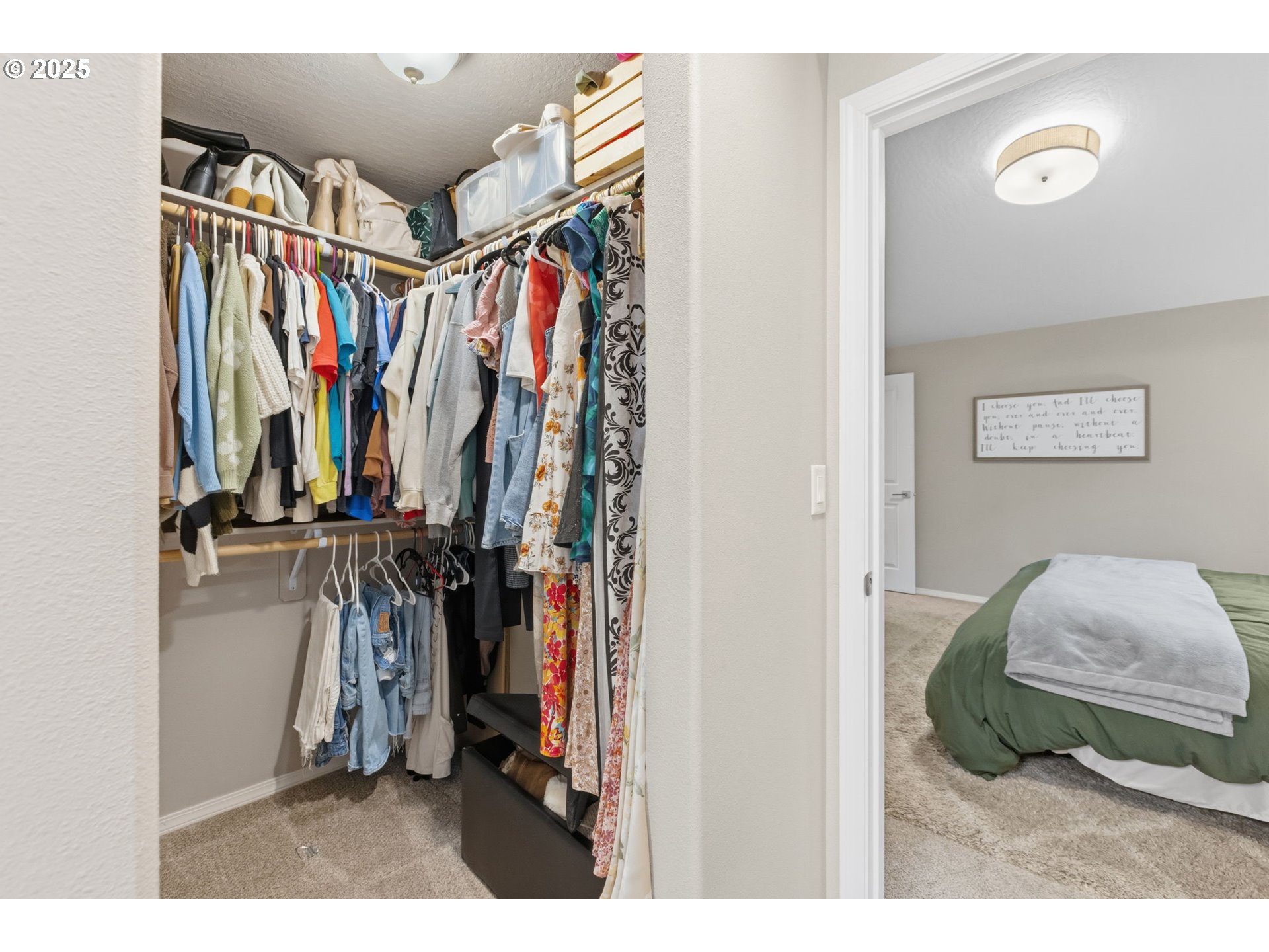 4970 Squirrel Street Springfield, OR 97478 - Photo 23 of 43 a view of walk in closet with clothes and shoes