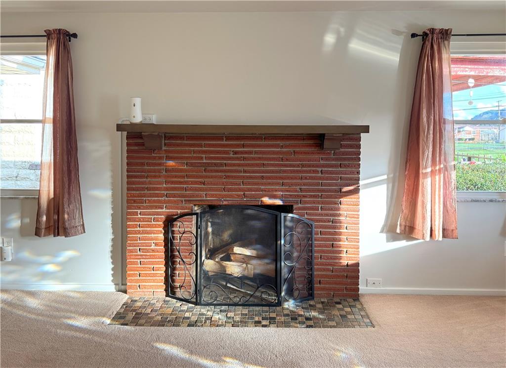 1533 Indiana Avenue Monaca, PA 15061 - Photo 4 of 27 a brick oven with a fireplace