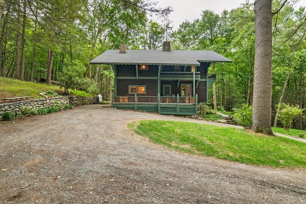 201 Winchester Road Northfield, MA 01360 - Photo 2 of 30 a view of a house with yard and sitting area