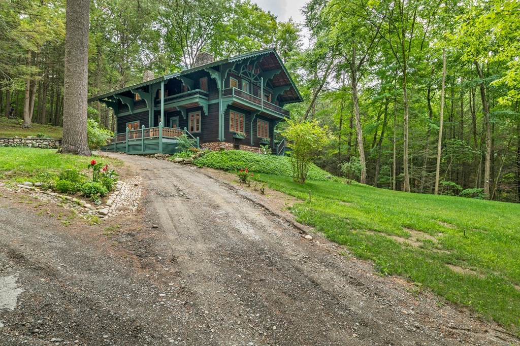 201 Winchester Road Northfield, MA 01360 - Photo 30 of 30 a front view of house with yard and green space
