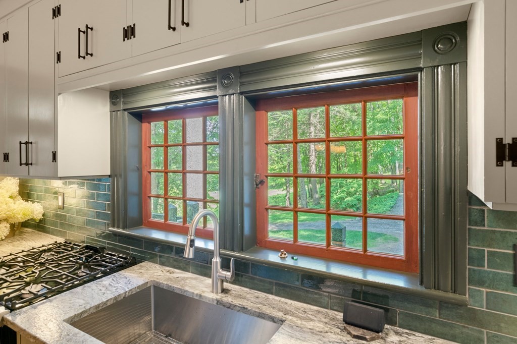 201 Winchester Road Northfield, MA 01360 - Photo 9 of 30 a kitchen with a sink and large window