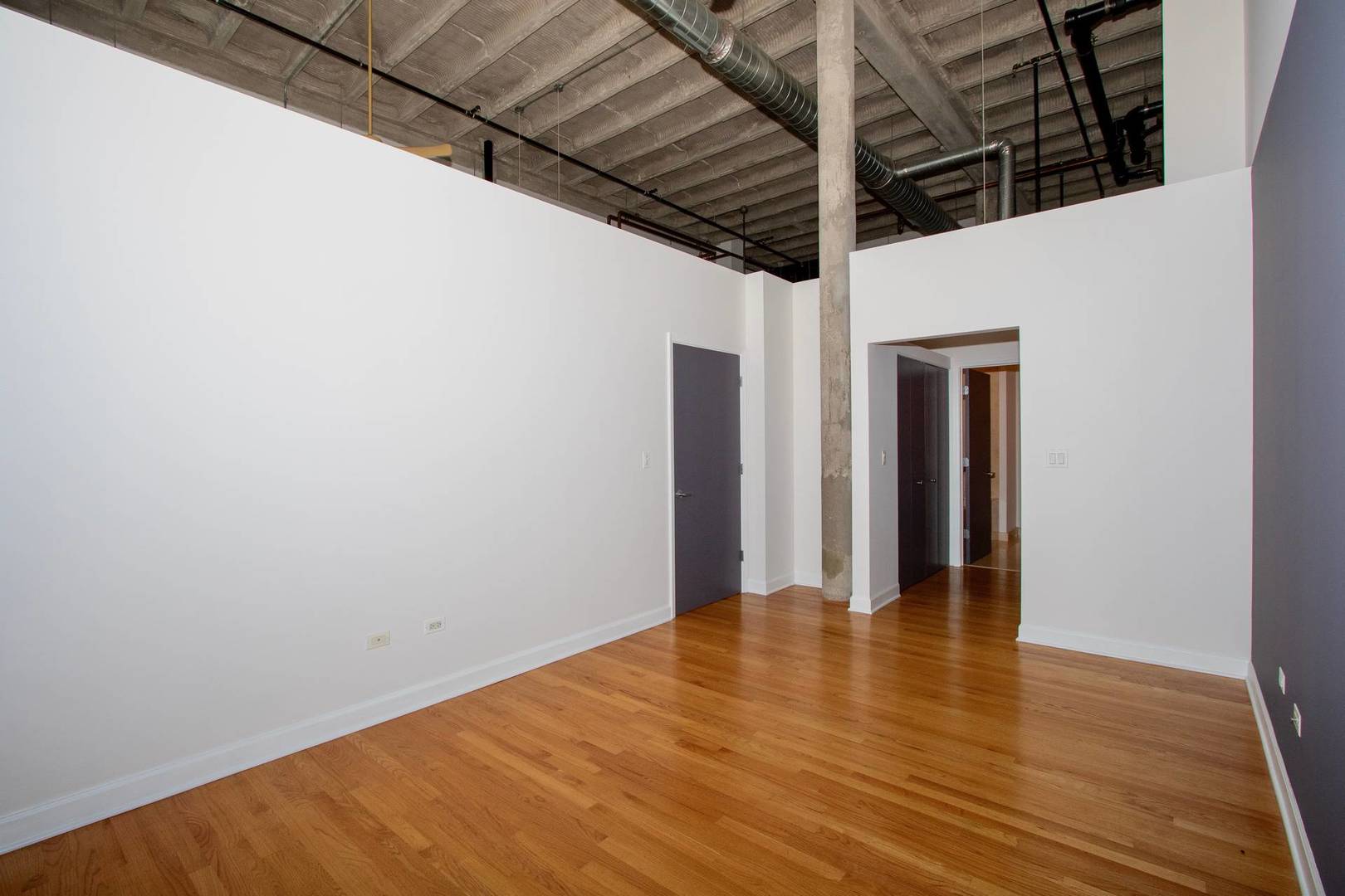 2545 South Dearborn Street, Unit 608 Chicago, IL 60616 - Photo 6 of 28 a view of hallway with wooden floor