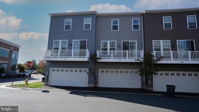 a front view of a building with street