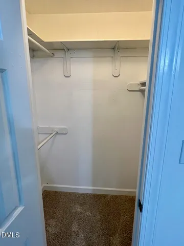 a view of walk in closet