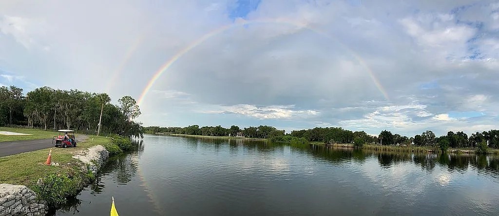 1 Elder Alva, FL 33920 - Photo 12 of 23 a view of a lake with houses in the back