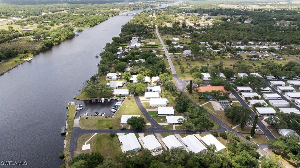 1 Elder Alva, FL 33920 - Photo 21 of 23 an aerial view of residential houses with outdoor space