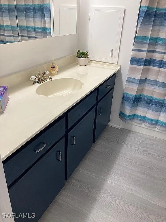 1 Elder Alva, FL 33920 - Photo 7 of 23 a bathroom with a sink and a mirror