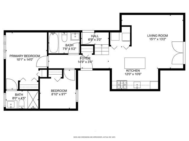 a picture of a wall with a bench