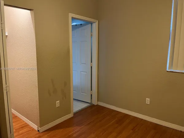 a view of a small space