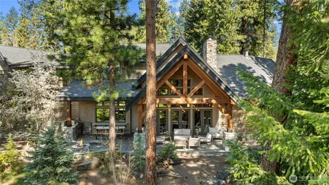 a view of outdoor space and front view of a house
