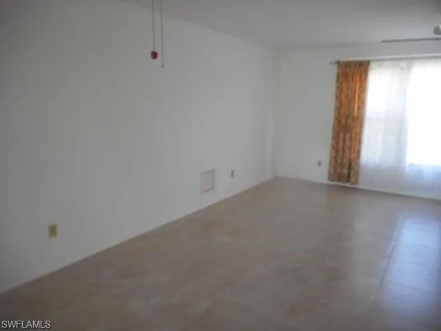 a view of empty room