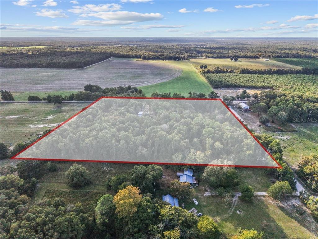 4654 Northwest 45th Avenue Bell, FL 32619 - Photo 40 of 52 a view of a lake with a yard