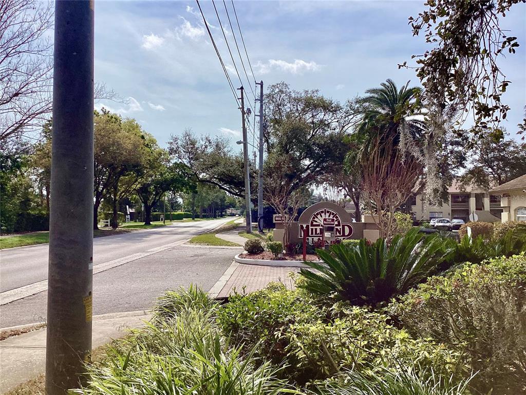 4529 Whitton Way, Unit 214 New Port Richey, FL 34653 - Photo 45 of 45 a view of a yard with plants and trees