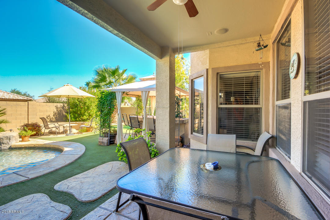 3288 East Warbler Road Gilbert, AZ 85297 - Photo 41 of 45 BackYardCoveredPatio