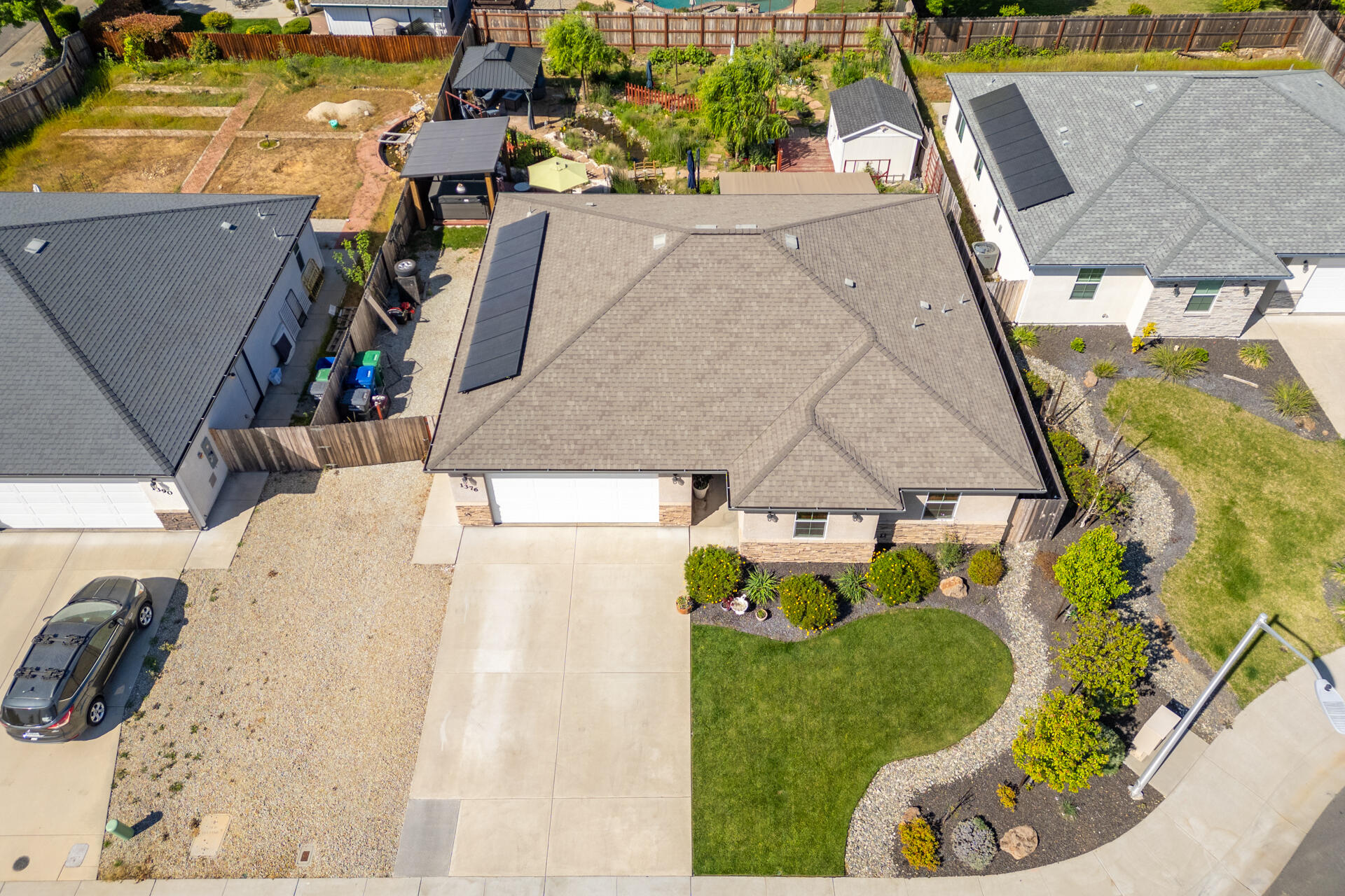1376 Fitz Place Redding, CA 96003 - Photo 24 of 25 Aerial View