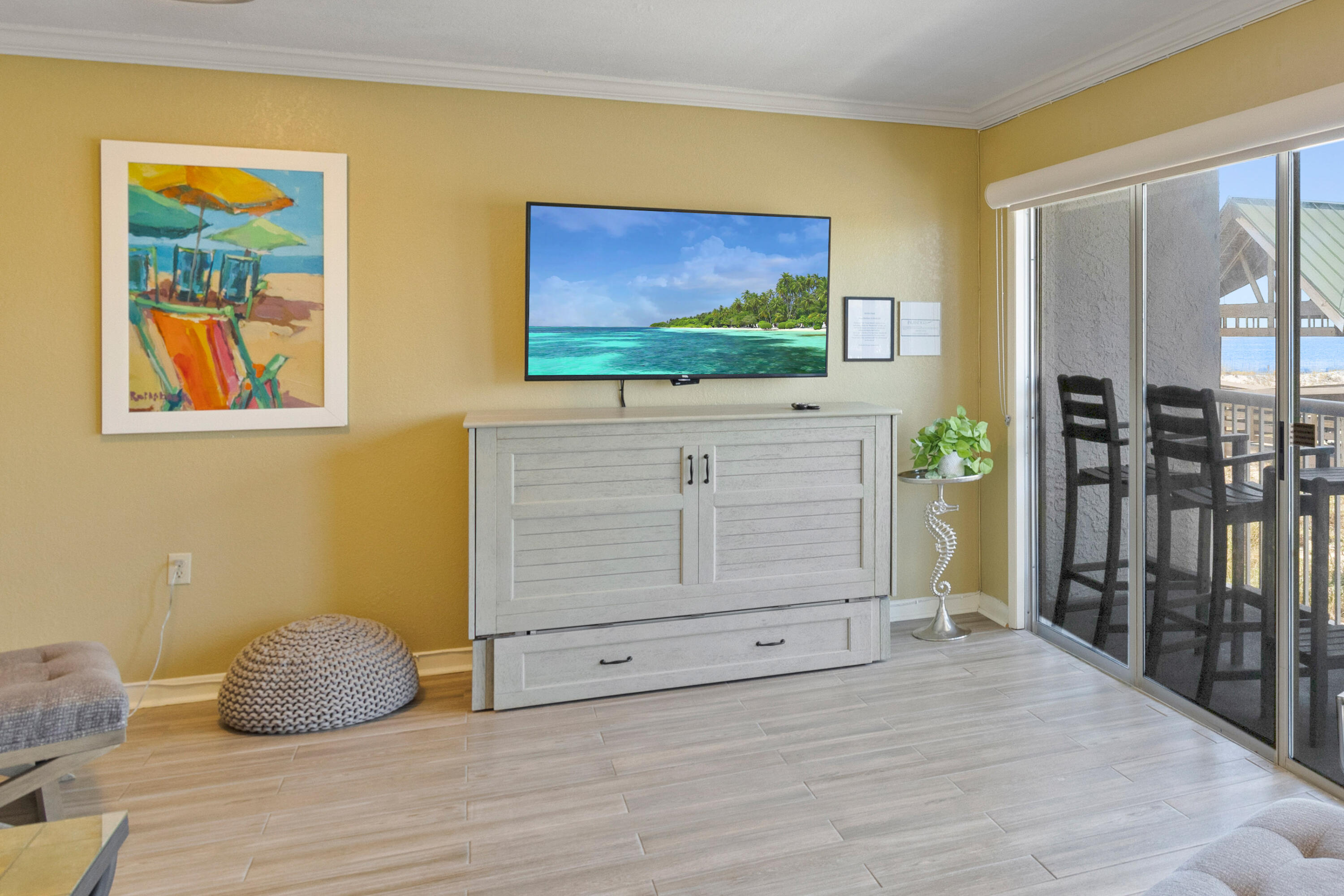 790 Santa Rosa Boulevard, Unit 206 Fort Walton Beach, FL 32548 - Photo 43 of 44 Unit 206 Open Floor Plan w/ Murphy Bed