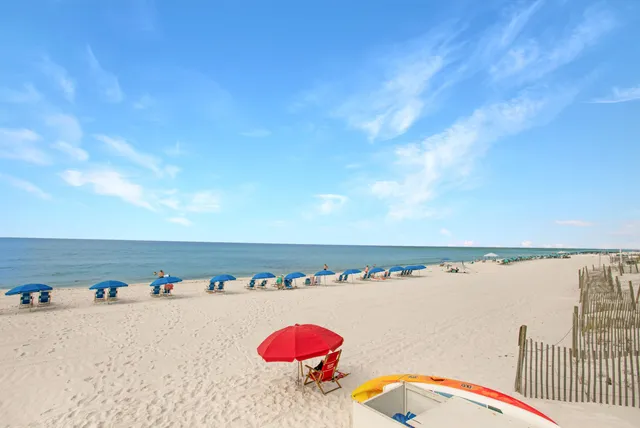 a view of a swimming pool with a book shelf
