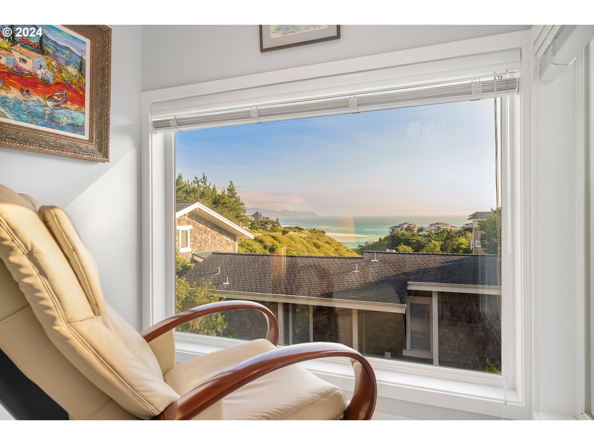 505 Capes Drive, Unit 5 Oceanside, OR 97141 - Photo 16 of 37 a view of a balcony
