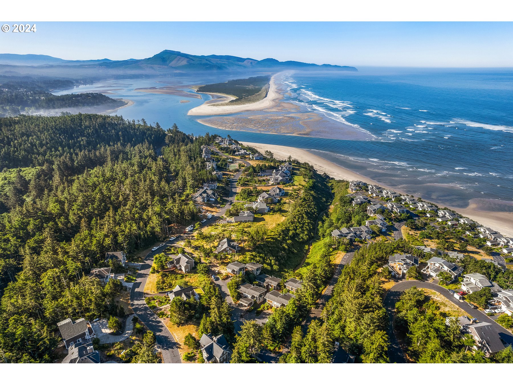 505 Capes Drive, Unit 5 Oceanside, OR 97141 - Photo 34 of 37 a view of an outdoor space and mountain view