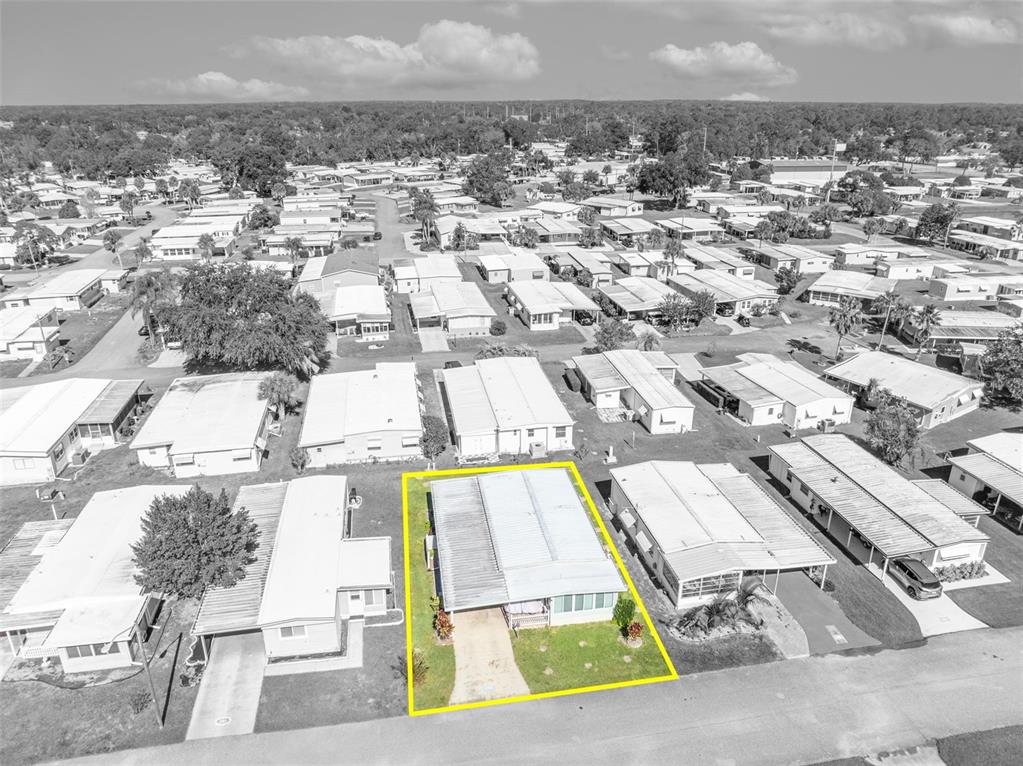 223 Paradise Leesburg, FL 34788 - Photo 29 of 43 an aerial view of residential houses with yard