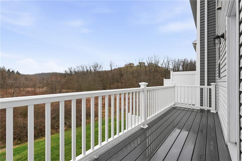103 John Street Washington, PA 15301 - Photo 21 of 39 a view of balcony with wooden floor and fence
