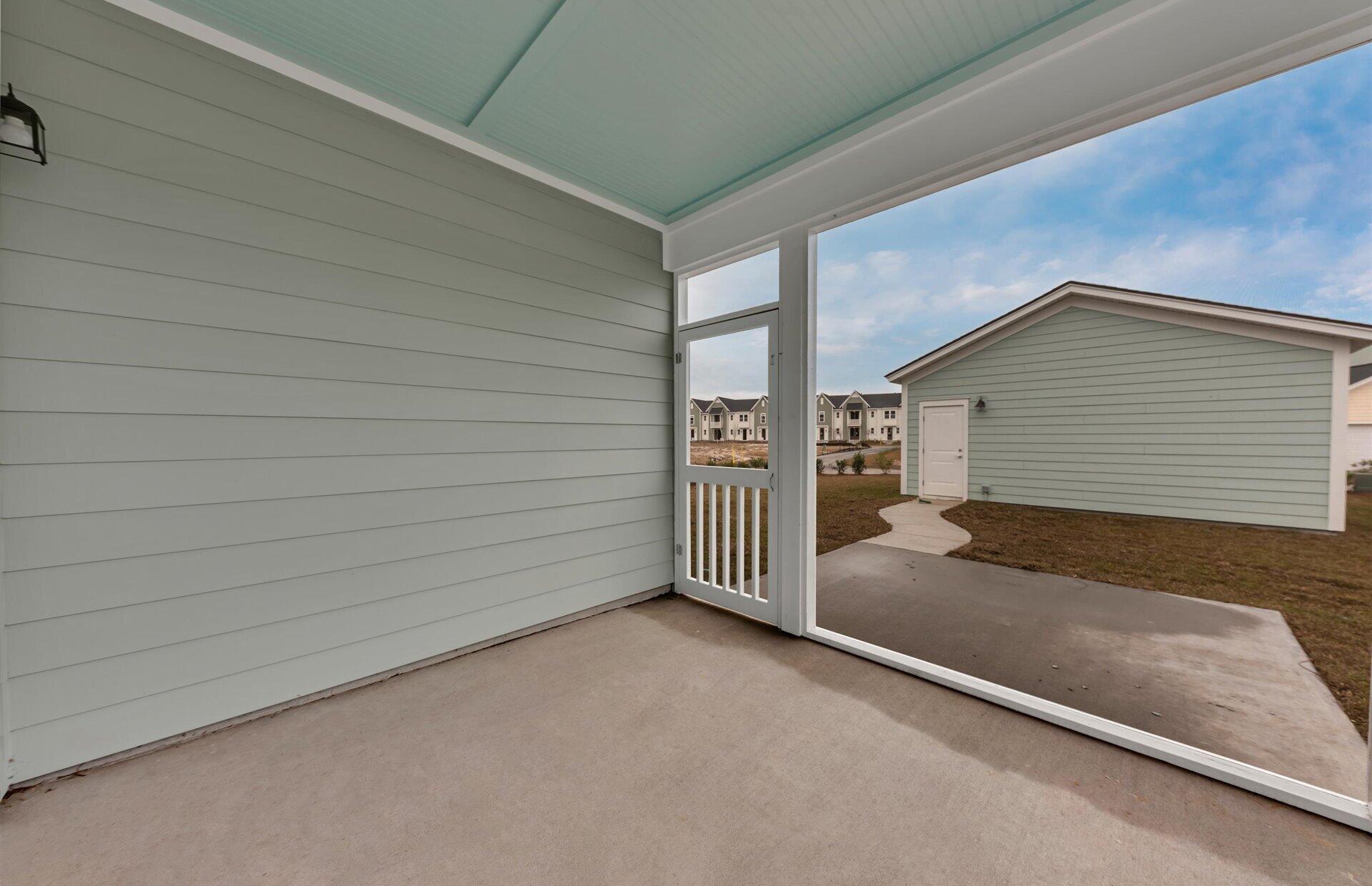 46 Clearblue Loop Summerville, SC 29486 - Photo 15 of 42 Screened Patio - Marigold - Elev. 6 - Ne