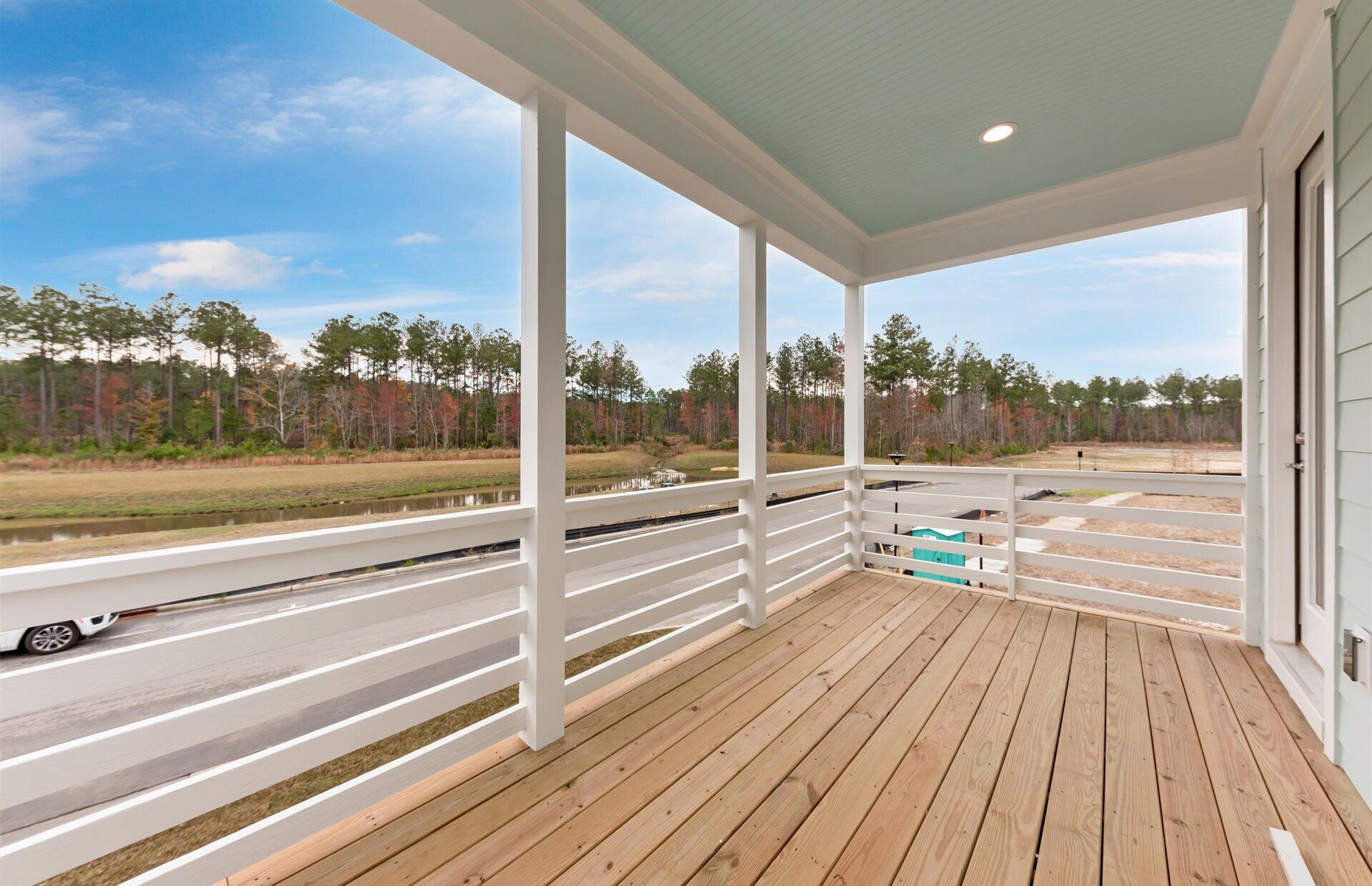 46 Clearblue Loop Summerville, SC 29486 - Photo 19 of 42 Owner's Suite Balcony - Marigold - Elev.