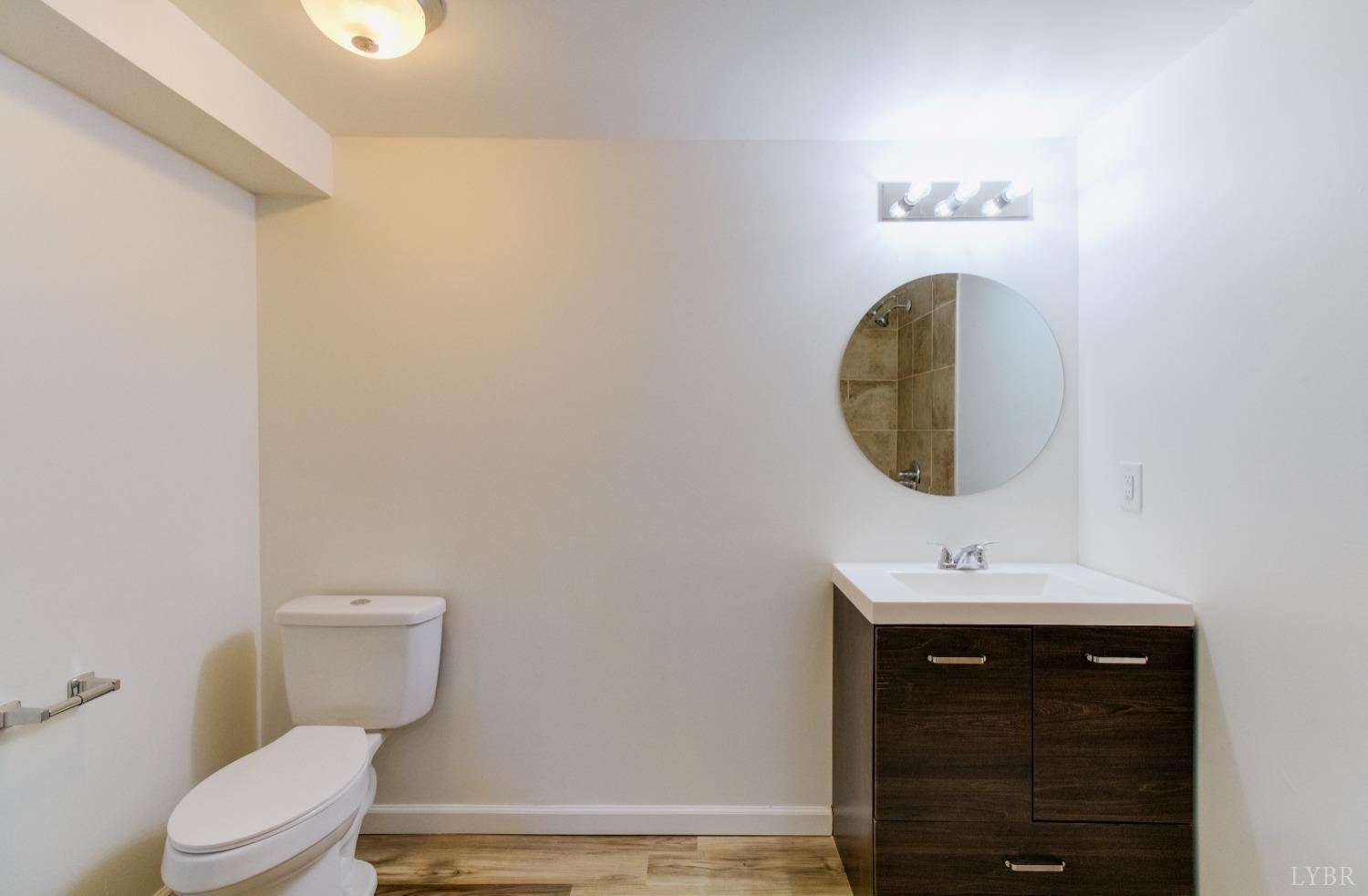 152 Hanger Road Amherst, VA 24521 - Photo 21 of 27 a bathroom with a toilet and a sink