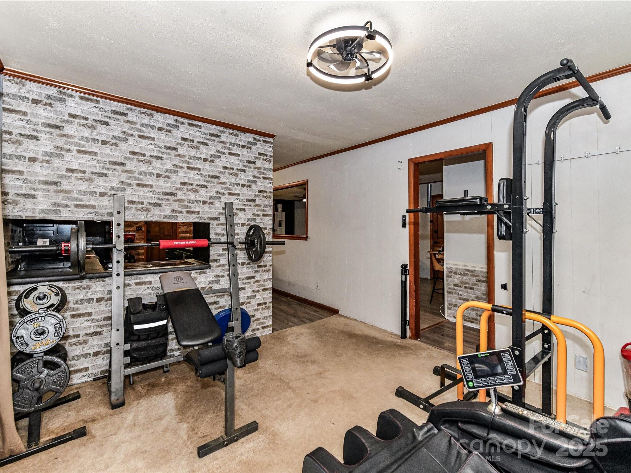 4500 Matthews-Mint Hill Road Matthews, NC 28105 - Photo 18 of 40 a view of a room with gym equipment