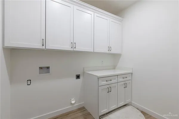 a view of cabinets