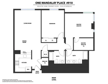 $899,000 | 1 Mandalay Place, Unit 910, South San Francisco, CA 94080