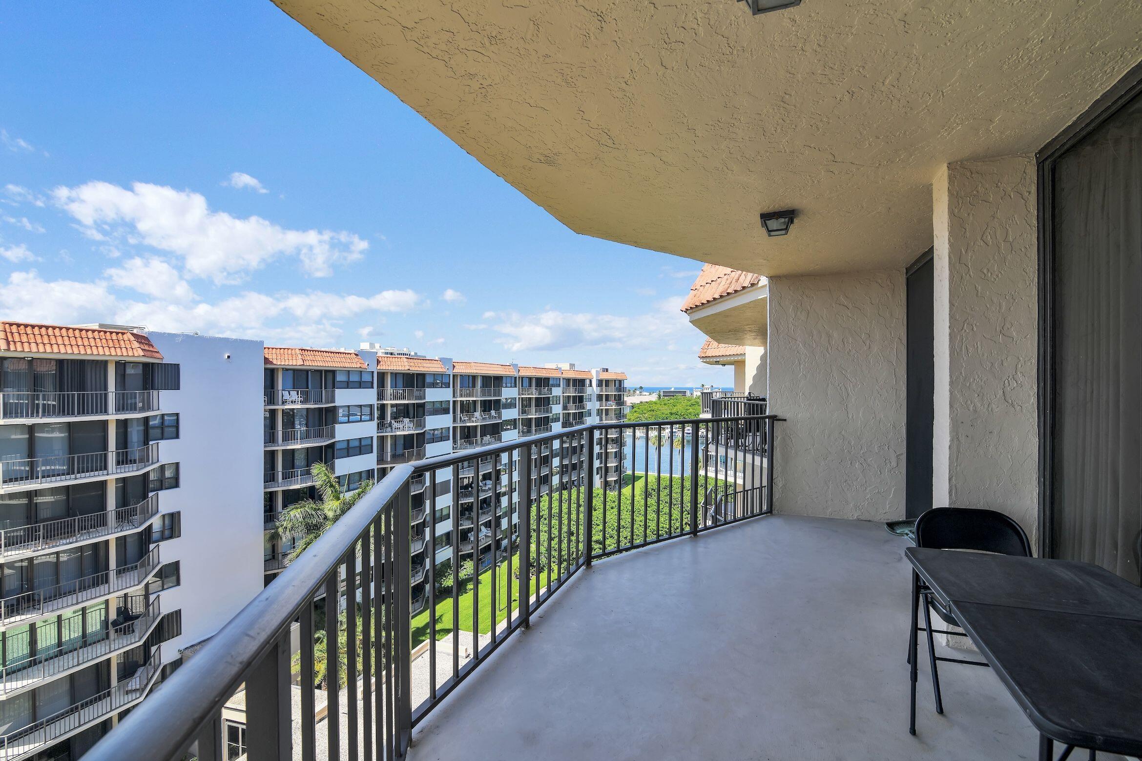 859 Jeffery Street, Unit 810 Boca Raton, FL 33487 - Photo 22 of 61 a view of a balcony