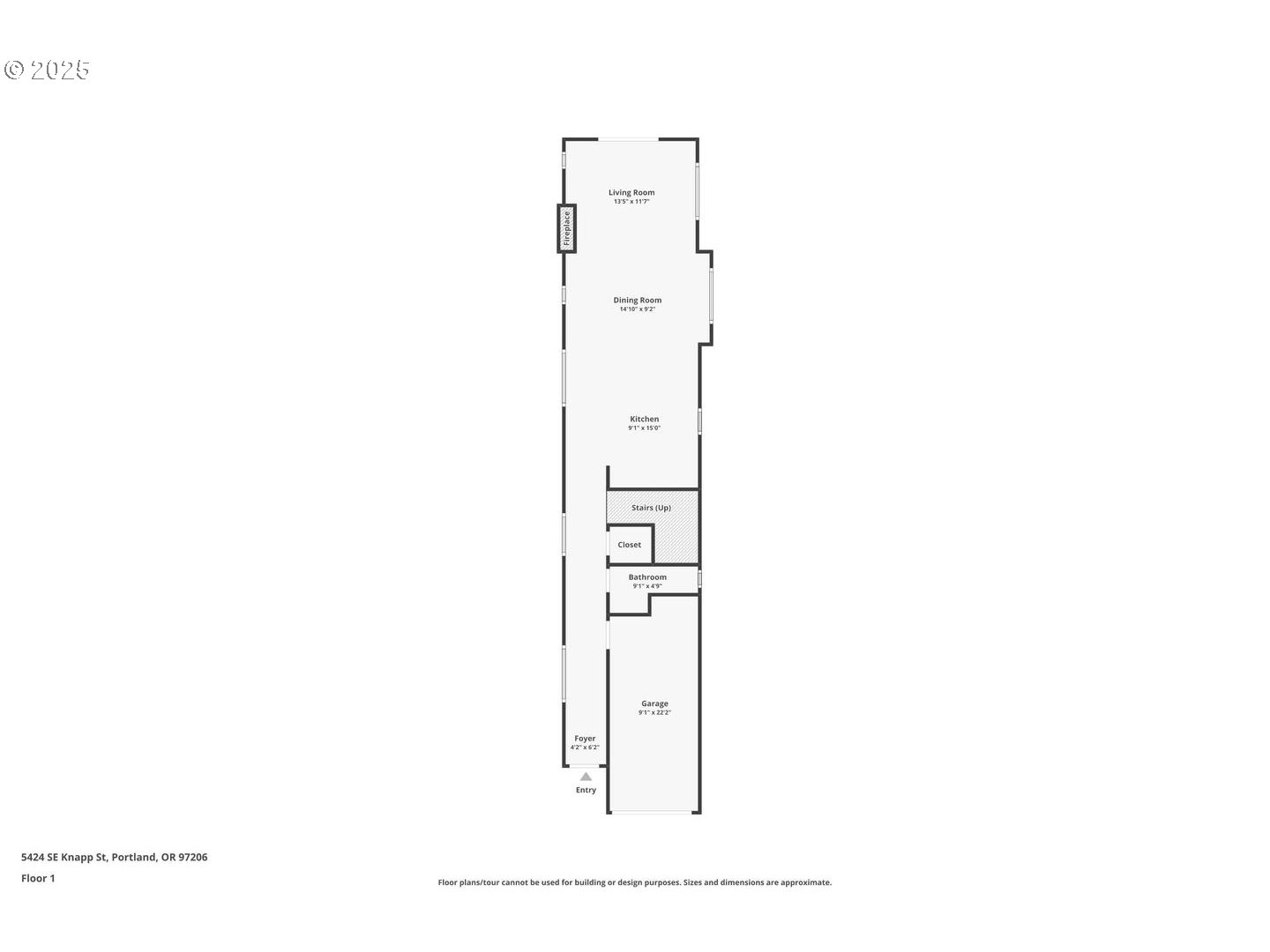 5424 Southeast Knapp Street Portland, OR 97206 - Photo 34 of 35 a picture of a room with a white wall