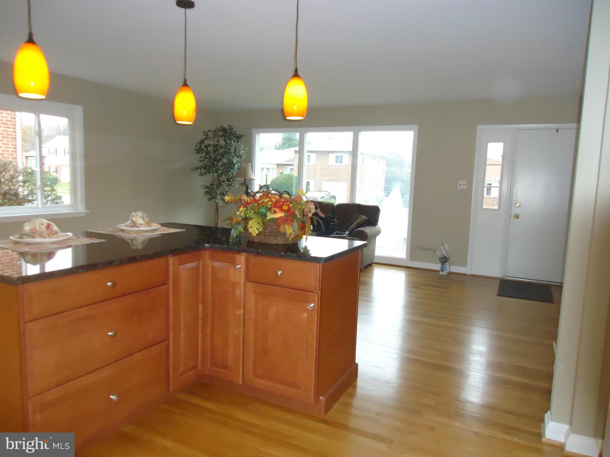 3614 Bellmore Road Baltimore, MD 21244 - Photo 6 of 20 a kitchen that has a sink and window in it