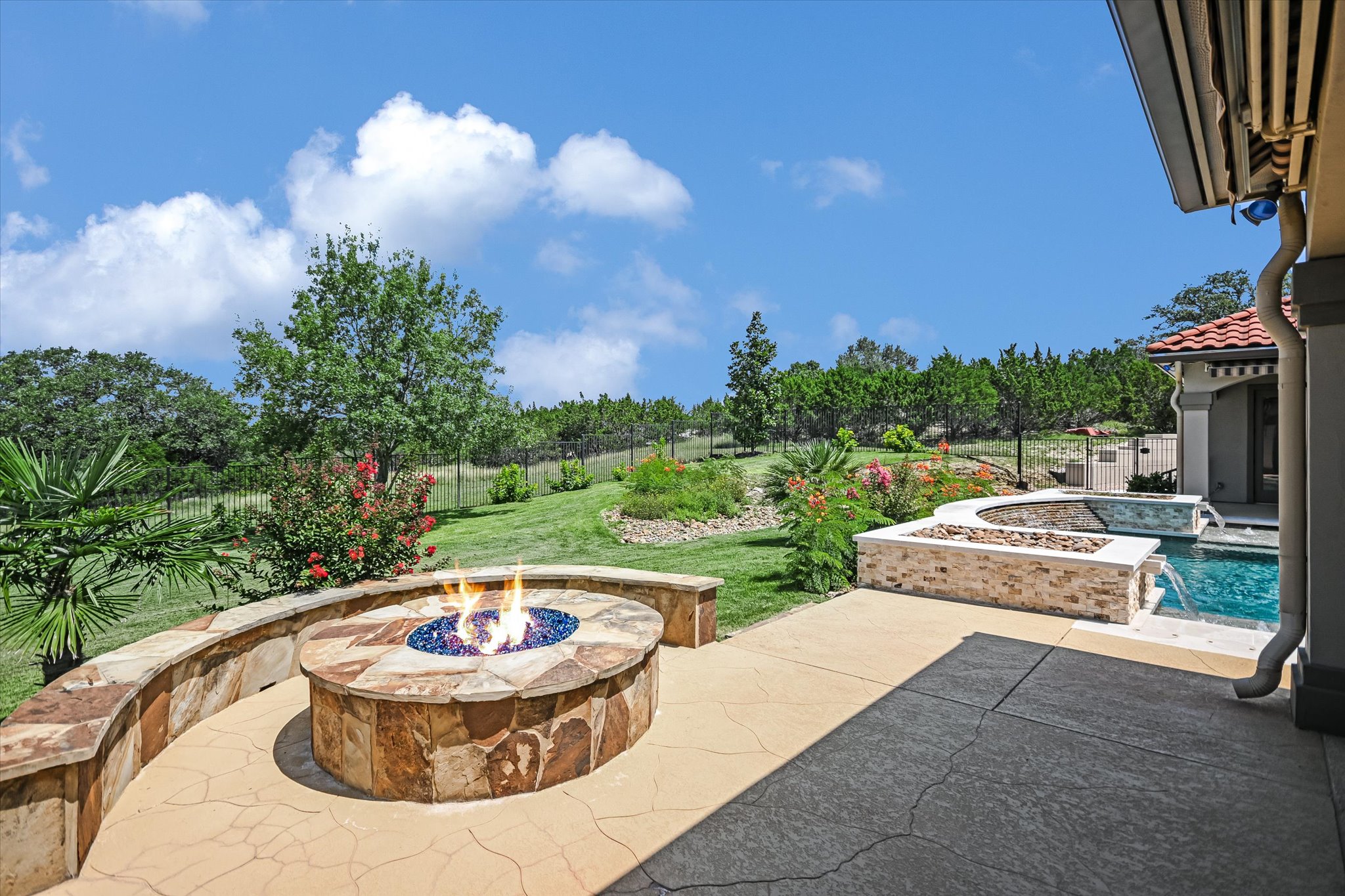 228 Puzzle Pass Spring Branch, TX 78070 - Photo 31 of 35 Every hill country home needs a firepit.