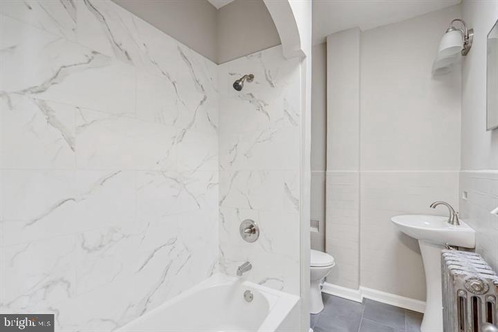 3302 Chesterfield Avenue Baltimore, MD 21213 - Photo 9 of 11 Remodeled Bathroom