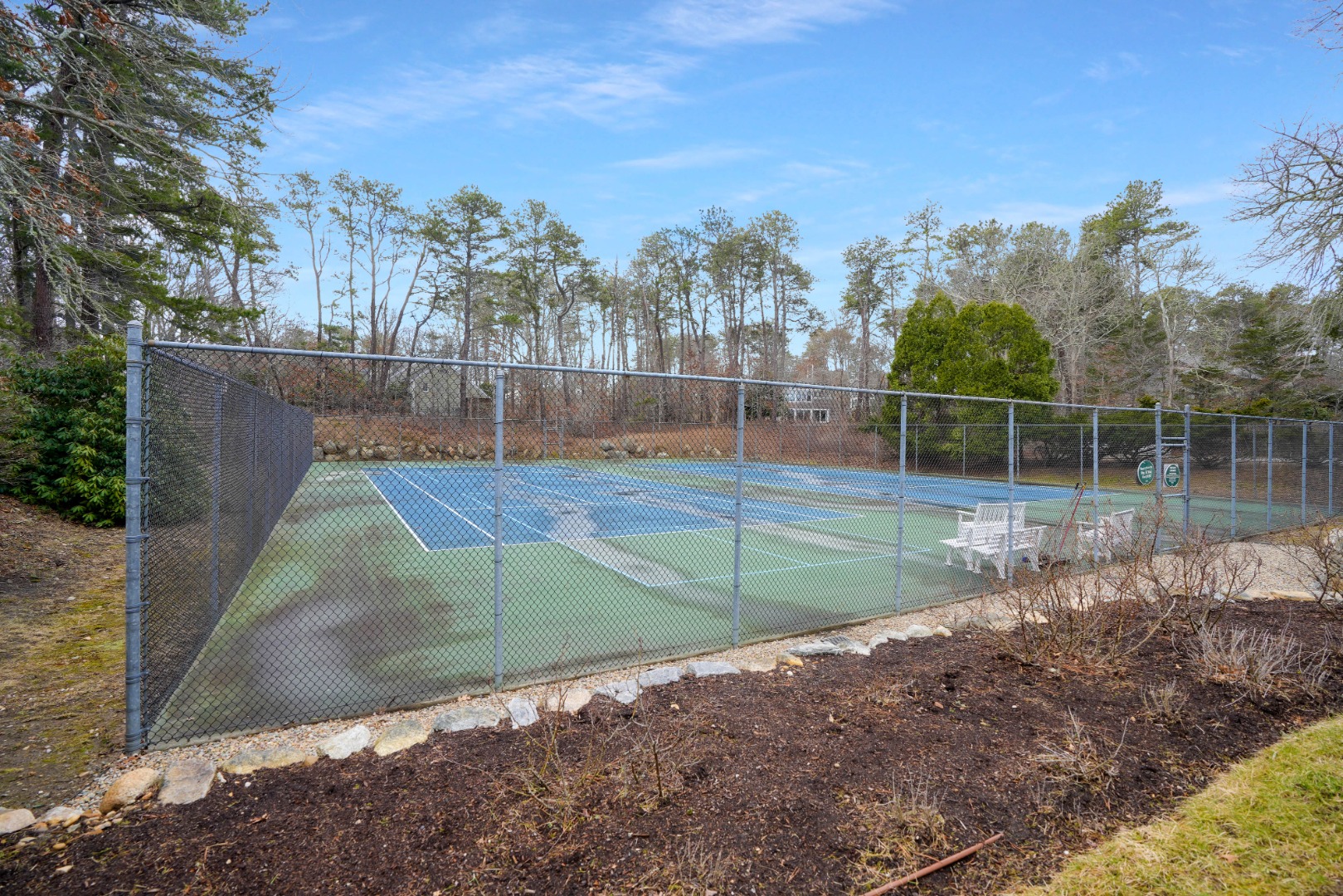 4 Quail Run Road, Unit 1 Oak Bluffs, MA 02557 - Photo 20 of 23 Community Tennis Courts